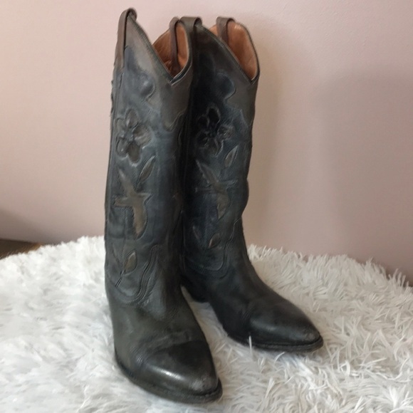 oak tree Shoes - Oak Tree Distressed Western Boot